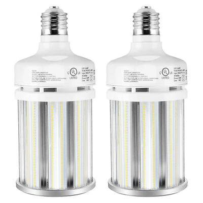 【2-Pack】100W LED Corn Cob Bulb Light For Warehouse Airport Garage Workshop Light - Image 1 of 4