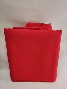 Cross Stitch Fabric Material Cloth Red 20x5 Feet 6.7x1.7 Yards - Picture 1 of 5
