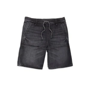 Wrangler Boy's Black Acid Washed Skater Denim Shorts - Select Size- NEW - Picture 1 of 8