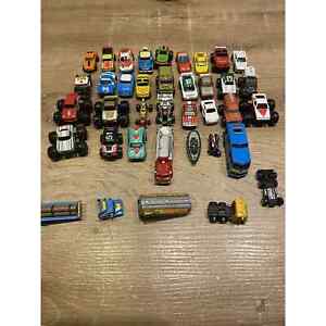 Lot Of 35 Vintage Galoob Micro Machines Mini 1987-1990 Cars And Few Parts