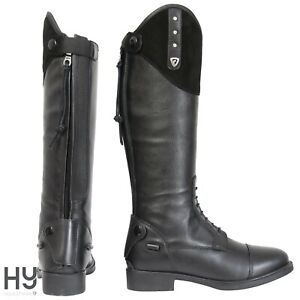 Soriso Children's Long Riding Boots by Hy Equestrian – Supple and Comfortable