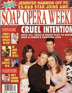 SEIFENOPER WÖCHENTLICH 20. April 1999 Roark Critchlow Christie Clark Cameron Mathison - Bild 1 von 2