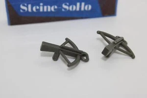Lego (c) 2x Armbrust - 2570 - dunkelgrau - Ritter Waffe Zubehör - Bild 1 von 1