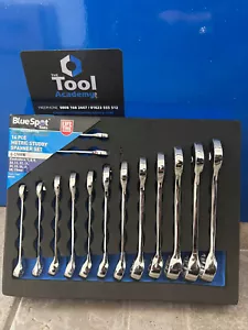 14 piece Metric Stubby Short Wrench Spanner Set In Foam Holder 6 - 19mm - Picture 1 of 7