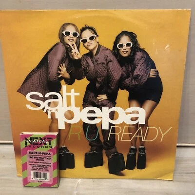 SALT N PEPA Do You Want Me CASSETTE & RU Ready Vinyl Single Import Single - Image 1 of 4