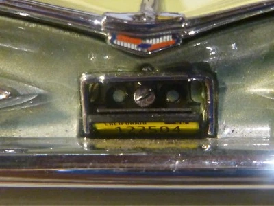 west coast precision diecast 1/24 1959  Chevrolet gas chrome caps x 2 - Image 1 of 2