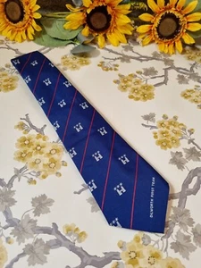 Corbata de cuello para hombre KLIPPER Nueva Zelanda logotipo castillo azul real DILWORTH PRIMER EQUIPO - Imagen 1 de 4