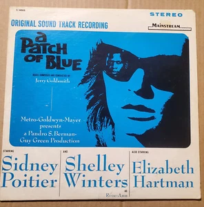 A PATCH OF BLUE Soundtrack 33RPM LP Stereo Sidney Poitier JERRY GOLDSMITH - Picture 1 of 2