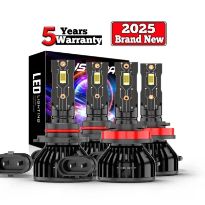 Kit de bombillas LED de haz alto/bajo para Toyota 4Runner 2006 2007 2008 2009 Foto 1 de 4