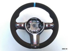 BMW F20 F22 F30 M-TECH M SPORT NEW ALCANTARA SUEDE LEATHER SW THICK & SOFT blue