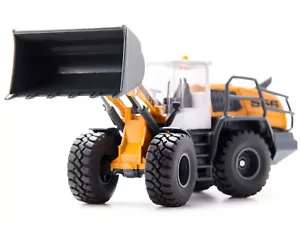 Liebherr L556 Wheel Loader Yellow White Cabin 1/50 Diecast Model Siku CARZ - Picture 1 of 5