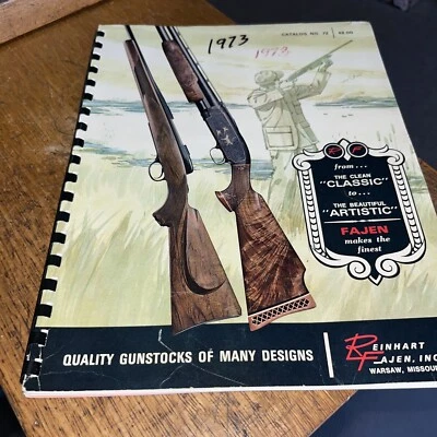 Reinhart Fajen Gunstocks Catalog No. 73 No 72 - Image 1 of 4
