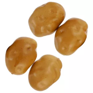 Fake Potato Models 4Pcs for Children Learning and Decorative Display - Picture 1 of 12