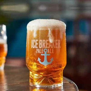 2 x ICE BREAKER PINT GLASSES MANUFACTURED IN FRANCE BY ARC Free Shipping UK - Picture 1 of 1
