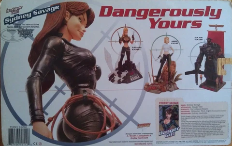 "Danger Girl" Sealed Original Cliffhanger! Comics action figures & dioramas Cover