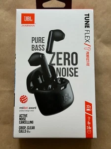 NUEVOS AURICULARES INALÁMBRICOS JBL TUNE FLEX COLOR ANC: NEGRO ENVÍO RÁPIDO GRATUITO - Imagen 1 de 4