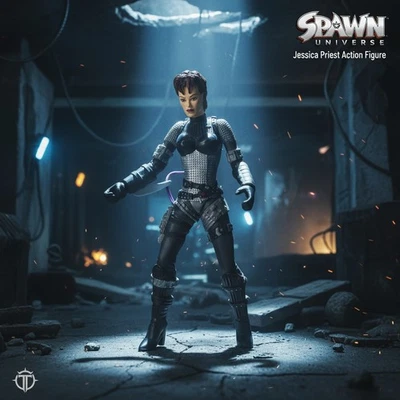 SPAWN THE MOVIE - JESSICA PRIEST / McFARLANE 1997 - Bild 1 von 2