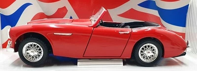 Ertl 1/18 Scale Diecast - 7460 1961 Austin Healey 3000 MK2 - Red - Image 1 of 4