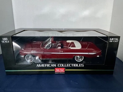 Chevrolet Roman Impala 1961 Sun Star 1:18 convertible Sun Star #3406 Foto 1 de 4