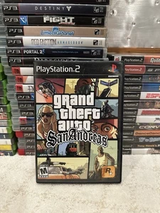 Grand Theft Auto San Andreas (Sony PlayStation 2) completo CIB testato con mappa come nuovo - Foto 1 di 3