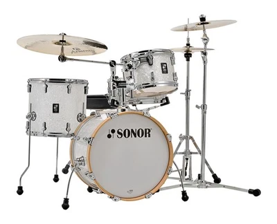 Sonor AQ2 Maple Bop 4-pc Shell Pack w/ 18" Kick - White Marine Pearl - Used - Image 1 of 2