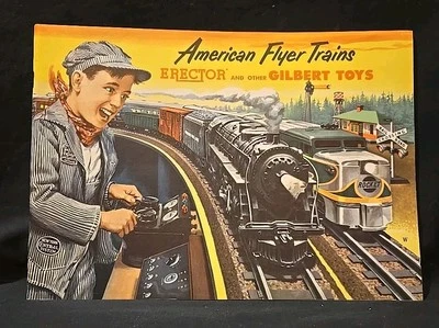 CATÁLOGO AMERICAN FLYER VINTAGE 1953 GILBERT TOYS EX ORIGINAL REGIÓN OESTE D1715 Foto 1 de 4