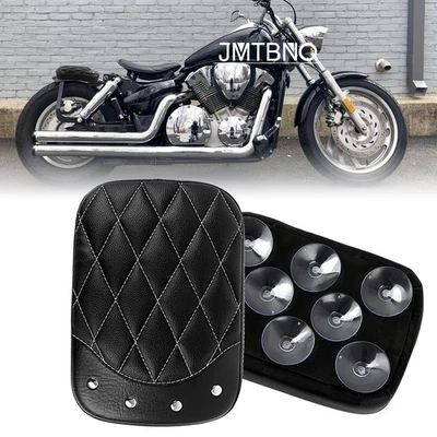 Ventosa traseira Passenger Pillion Pad 8 para Honda Vtx 1300/Vtx 1100 Bobber - Imagem 1 de 4