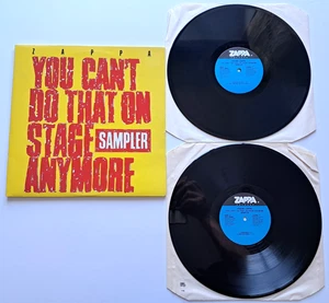 Frank Zappa - You Can't Do That On Stage Anymore Sampler UK 1988 Double LP - Picture 1 of 3