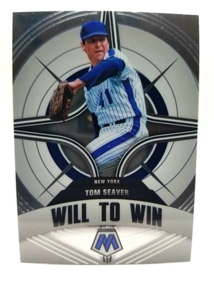 2022 Panini Mosaic Tom Seaver #WW-11 Will To Win New York Mets - Image 1 of 3