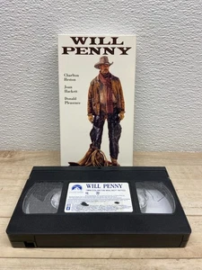 Vtg "Will Penny" 1999 VHS Movie With Charlton Heston & Joan Hackett - Picture 1 of 9