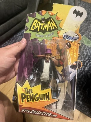 Figura Coleccionable Batman 1966 Serie de TV Clásica El Pingüino 2013 Mattel Nueva en Caja Foto 1 de 4