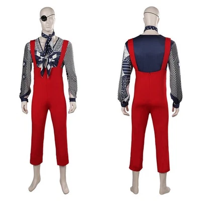 The Thin White Duke David Bowie Red Strappy Pants Cosplay costume Halloween - Image 1 of 4