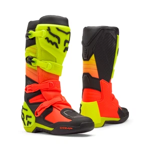 FOX COMP MOTOCROSS MX STIEFEL ERWACHSENENSTIEFEL ORANGE GELB FOX 2026 MX STIEFEL GRÖßE UK 8 - Bild 1 von 3