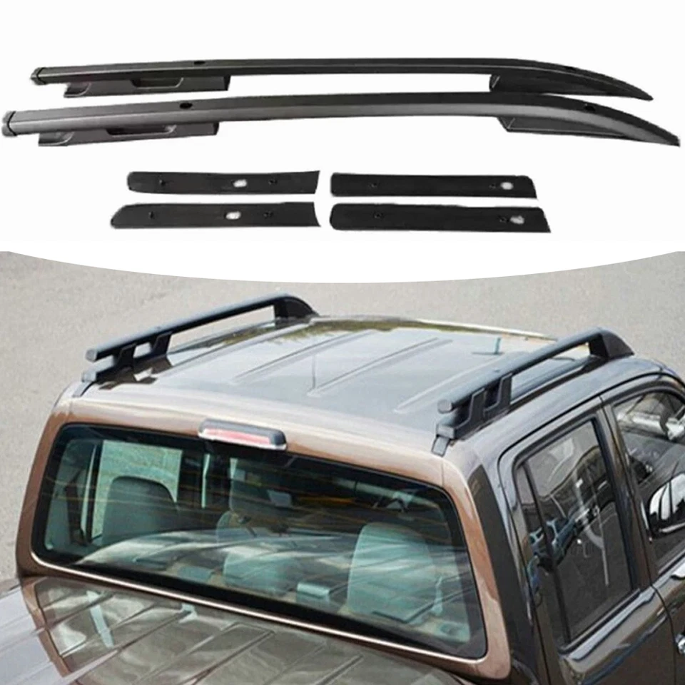 2 PIEZAS rieles portaequipajes para Mitsubishi Triton L200 2014-2023 Foto 1 de 4