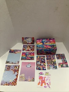 VTG Lisa Frank Dolphin Seas Stationary /Jewelry w/ Mirror & Drawers Used -READ - Picture 1 of 24