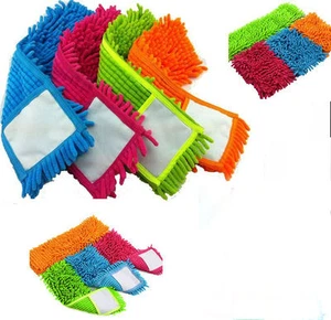 New Microfibre Floor Cleaning Mop Cloth Wet Dry floors Random Colour - Picture 1 of 1