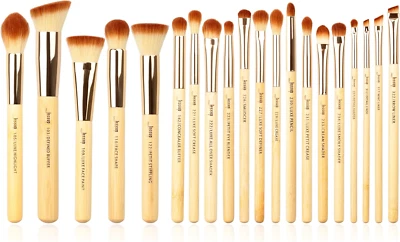 Marca 20Pz Bellezza Pennelli in Bambù per Trucco Professionale Set Trucco Kit Di - Immagine 1 di 4