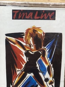 Tina Turner  Live in Europe Cassette/Tape 1988 Capitol Records 183427 Sealed New - Picture 1 of 10