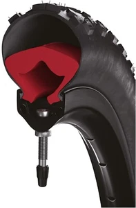 Inserto de espuma para neumáticos de bicicleta Tannus Armour 27,5 X 2,1-2,6 rojo protección para ciclismo - Imagen 1 de 3