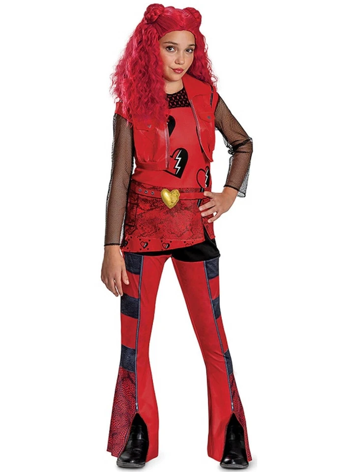 Классический красный костюм для девочек Descendants Rise of Red - Изображение 1 из 1