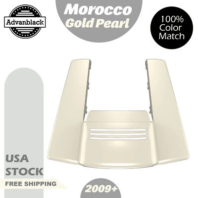 Extensión de guardabarros trasero estirado doble sin cortar Marruecos dorado perla para 09+ Harley Foto 1 de 4