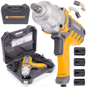 Avvitatore Elettrico ad Impulsi 1/2" 800NM Con Bussole 3700giri/min Cavo 3 Metri - Foto 1 di 9