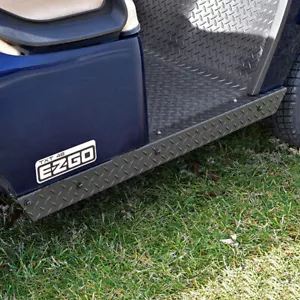 Rocker Panel Set, Black Powder Coat, E-Z Go TXT 14+ - Picture 1 of 2