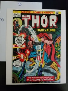 Thor #218 Sehr guter Zustand + 8,0/8,5 ⛓️ Avengers Sinnott Buckler Conway Buscema High Grade🗝️ B - Bild 1 von 12