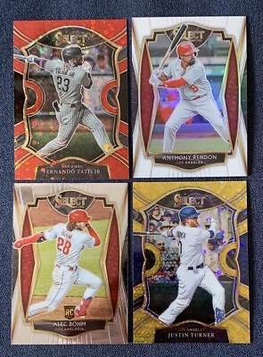BUY 4, GET 3! 🔥⚾ 2021 Panini Select Baseball 🔴Red Disco (+New 04/28) You Pick! - Image 1 of 4