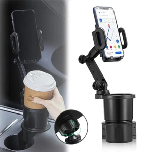 Porte-gobelet 360° support voiture berceau pour téléphone portable organisateur de boissons support universel - Photo 1 sur 5