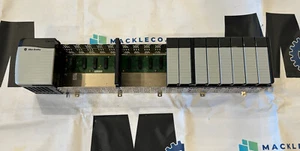 Allen Bradley 1756-A17 ControlLogix 17 Slot Rack 1756-PA72 120V Power Supply PS - Picture 1 of 10