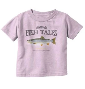 Gill McFinns Coastal Cutthroat Trout Fishing Toddler Boy Girl Youth T Shirt Tee - Picture 1 of 4