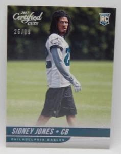2017 Panini zertifizierte Schnitte - silber/99 Philadelphia Rookie - Sidney Jones RC - Bild 1 von 2