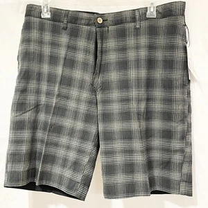 A(X)IST Wendeshorts neu mit Etikett Größe 38 W eine Seite einfarbig andere Seite kariert - Bild 1 von 15